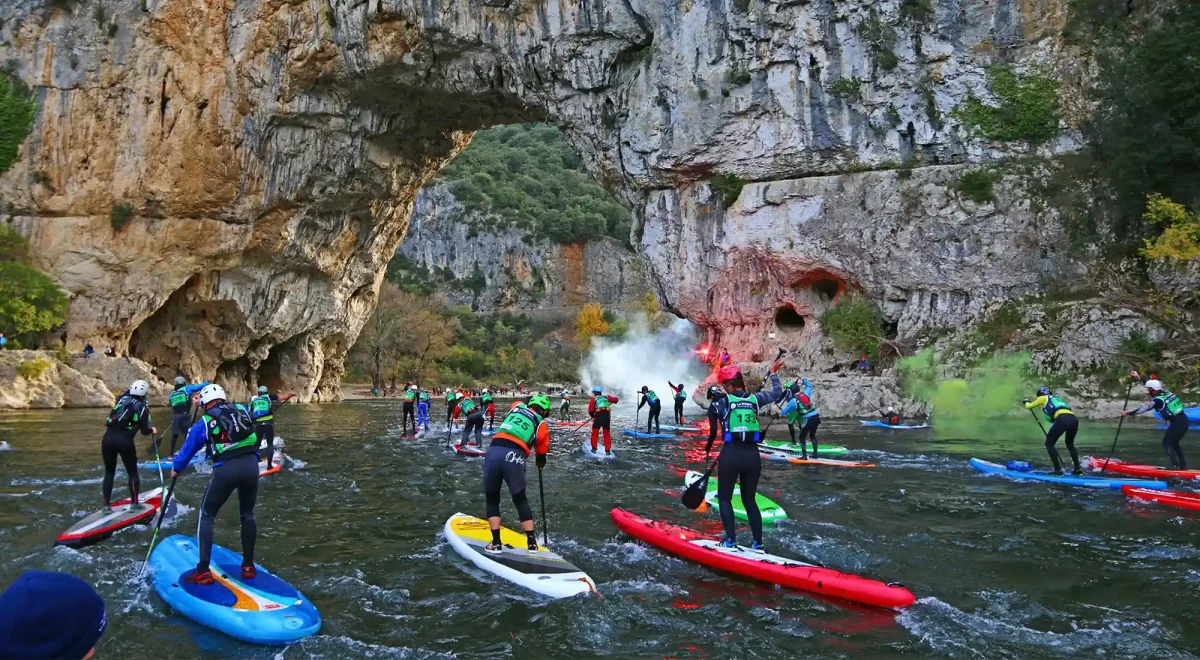 Paddle marathon international des gorges de l’Ardèche